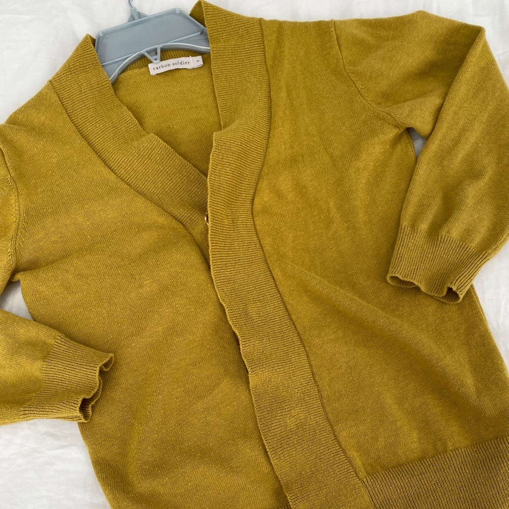 Carbon Soldier Cardigan Unisex